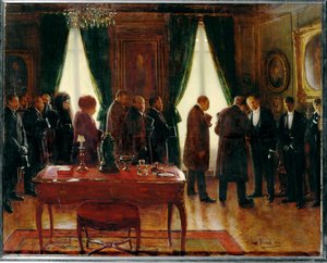 鳏夫（布面油画） 作者 让·贝罗