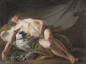 睡眠，约1771年（布面油画）