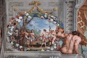 叙述巴克斯事件的 41 幅画面之一 作者 让·布朗厄尔
