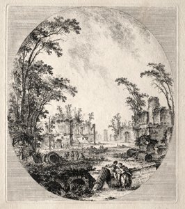老阿皮亚路的一部分，1756年。