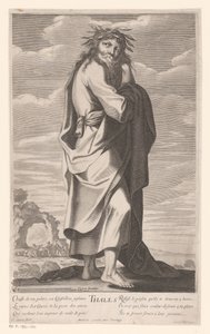 米利都的泰勒斯 泰勒斯（物体上的标题） Les Sept Sages de la Grèce（系列名称） 希腊七贤（系列名） 作者 让·库维