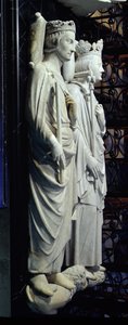菲利普三世（1245-85）大胆和菲利普四世（1268-1314）博览会（大理石）的肖像
