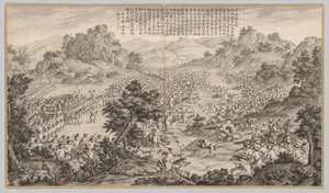 胡尔曼大捷：选自《西域平叛战记》，附帝国诗歌 作者 让·达马森·萨卢斯蒂（Jean Damascene Sallusti）