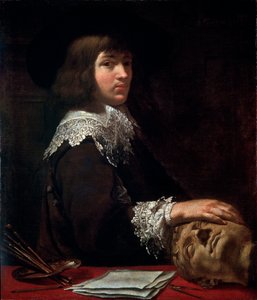 自画像，1636年