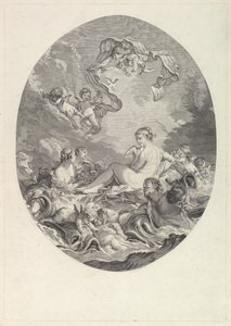 Naissance et Triomphe de Venus 《维纳斯的诞生和胜利》，18世纪。