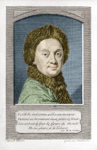 Pierre Louis Moreau de Maupertuis，天文学家（1698 - 1759），1755年由J. Daullé雕刻。