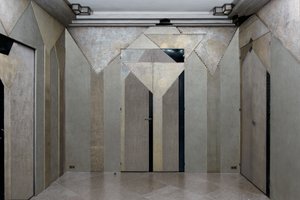 &39;Les Palmiers&39;，吸烟室的面板，约1930年（漆木）