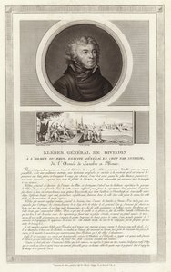 Jean Baptiste Kleber的肖像 作者 Jean Duplessi Bertaux
