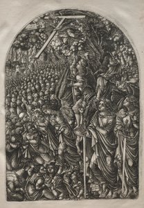 启示录：四个天使Angel风，1546-1556年。 作者 让·杜维