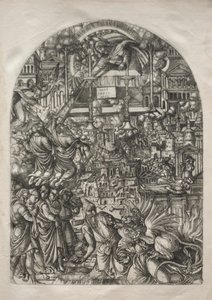 启示录：圣殿的尺寸，1546-1556年。 作者 让·杜维