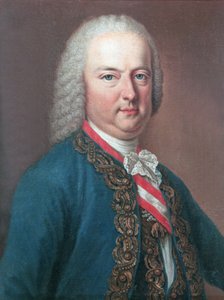 弗朗西斯一世（1708-65）神圣罗马帝国皇帝，1762年 作者 让·埃蒂安·利奥塔