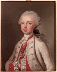 利奥波德二世（1747-92）神圣罗马帝国皇帝和托斯卡纳大公，1762年 作者 让·埃蒂安·利奥塔