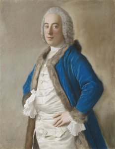 约瑟夫·鲍尔的肖像 热那亚商人约瑟夫·鲍尔的肖像 作者 Jean-Étienne Liotard