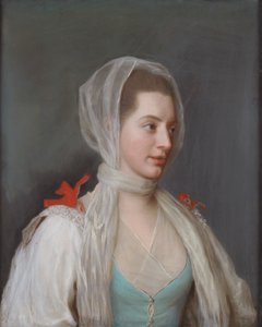 查尔斯-斯宾塞夫人的画像，1754年 作者 让·埃蒂安·利奥塔