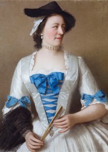 泰瑞尔夫人的画像 作者 Jean Étienne Liotard