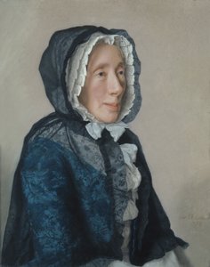 1758年，特朗钦夫人的肖像