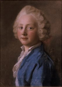 萨克森 - 哥达 - 阿尔滕堡王子弗里德里希的肖像，1746年（粉彩） 作者 让·埃蒂安·利奥塔
