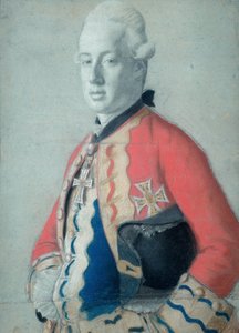奥地利大公马克西米利安·弗朗茨 (1756-1801) 的肖像，后来成为科隆大主教和选帝侯以及明斯特亲王主教 作者 让·埃蒂安·利奥塔