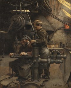 Un Patron或学徒的教训，1888年