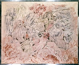 马克斯·恩斯特 (Max Ernst) 的《致十万只鸽子》 (1891 - 1976)