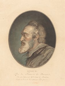 亨利四世，1777年。 作者 Jean Francois Janinet