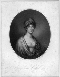 Angelica Catalani，由Antoine Cardon雕刻