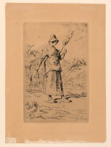 旋转器 作者 Jean-Francois Millet