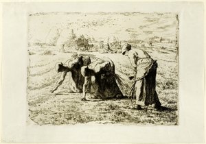 拾穗者 作者 Jean-Francois Millet