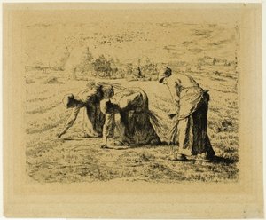 拾穗者 作者 Jean-Francois Millet