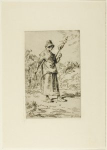 旋转器 作者 Jean-Francois Millet