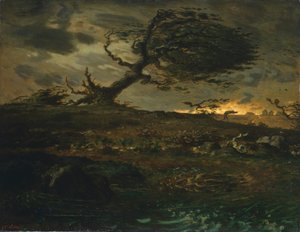 阵风》，1871-3 作者 让·弗朗索瓦·米勒