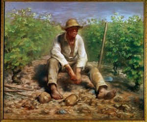 酿酒师 让-弗朗索瓦-米莱(1814-1875)的画作 19世纪 海牙。莱克斯博物馆 作者 让·弗朗索瓦·米勒