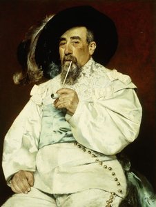 绅士肖像，1876年 作者 让·弗朗索瓦·拉斐利
