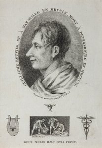 纪尧姆·鲁维耶的肖像1760-1815，1815 作者 Jean Francois Xavier Hattenberger