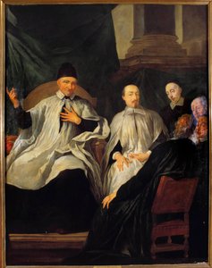 圣文森特-德-保罗(1581-1660)担任教会人士大会主席 让-弗朗索瓦-德-特洛伊(1679-1752)作画 17世纪巴黎，圣苏尔皮斯教堂 作者 让·弗朗索瓦·德·特洛伊