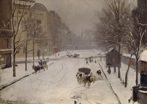 Rennes Raspail Crossroads，c.1889 作者 让·亨利·祖伯