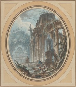 花园随想曲与仿古遗迹 作者 让·亨利·亚历山大·佩内特