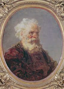 一个老人，白发男子，1767年 作者 让·奥诺雷·弗拉戈纳尔