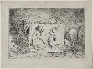 巴卡纳莱斯萨提尔一家 作者 Jean-Honore Fragonard