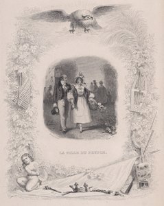 人民的女儿》选自《贝朗热之歌》，1829年。 作者 让·伊格纳斯·伊西多尔·杰拉德
