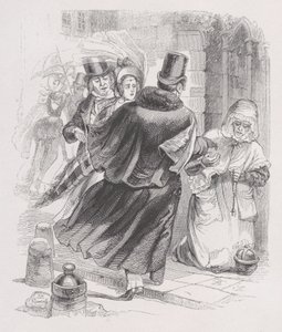 贫穷的女人》选自《贝朗热全集》，1836年。 作者 让·伊格纳斯·伊西多尔·杰拉德