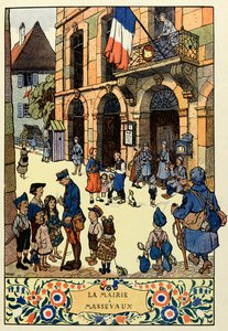 三色天堂；1918 年的马塞沃市政厅；
