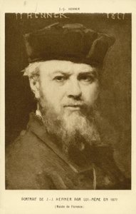 让-雅克·亨纳（Jean-Jacques Henner）的自画像，法国艺术家 作者 让·雅克（后）亨纳