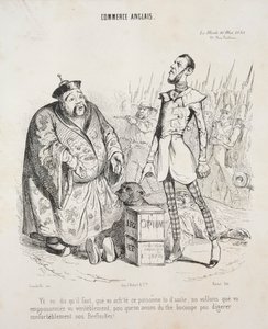 英国贸易。 Yévo说，有必要，您必须购买此有毒物质以遵循...，1840。 作者 让-雅克·格兰维尔