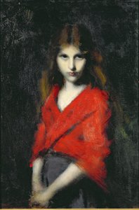 一个年轻女孩的画像，Shiverer