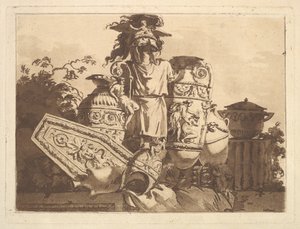 古代作品，来自《拉格尼-勒-科勒的作品集》，1782-84。