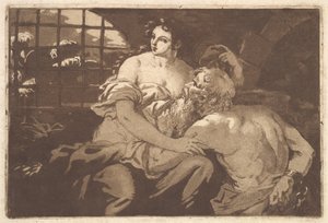 La charité romain 罗马式的慈善，在包含Recueil de Compositions par..., 1782-1821的相册中。