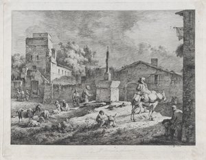 圣安德烈的景色，1774年。