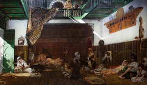 摩洛哥后宫内景 作者 让·约瑟夫·本杰明·康斯坦斯