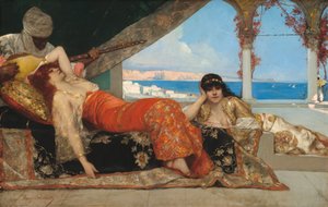 埃米尔的宠儿，约1879年。